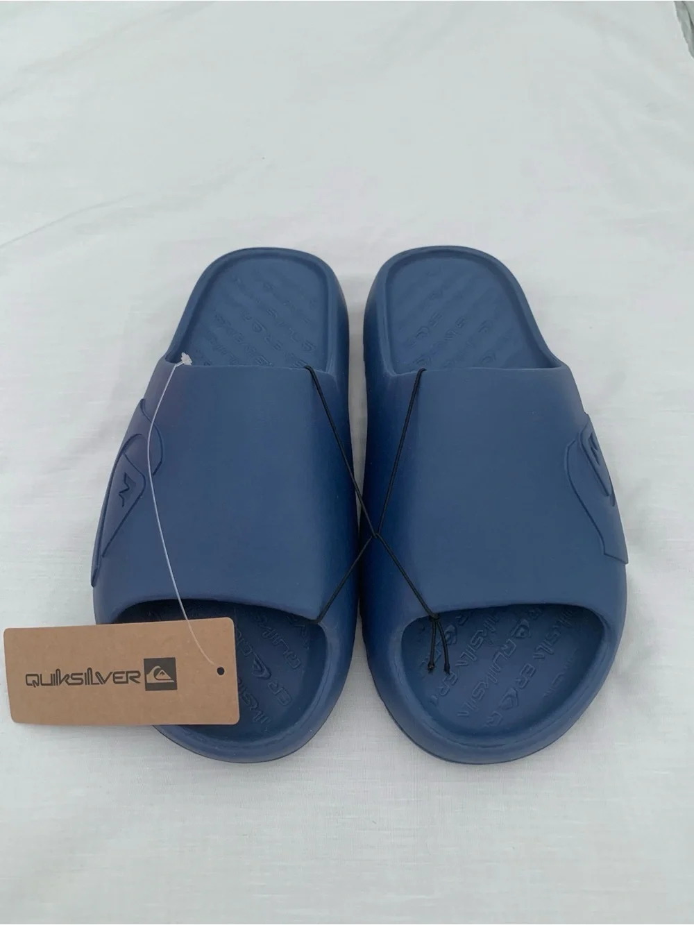 Quiksilver Cloudbreak Men's Slide Sandals Navy Blue Size 9 NWT Beach Pool Foam
